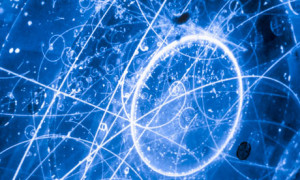 Subatomic neutrino tracks